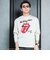 【ザ・ローリング・ストーンズｘSLAP】フロントｘバックロゴプリント長袖Tシャツ大人