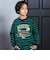 ボーダーワッペン付きTシャツ(110~150cm)