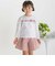 【店舗限定】リボン長袖Tシャツ＋キュロットセットアップ(95~150cm)