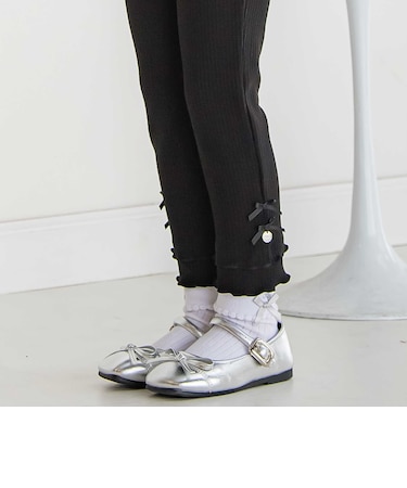 【店舗限定】フリルリブレギンス(95~150cm)