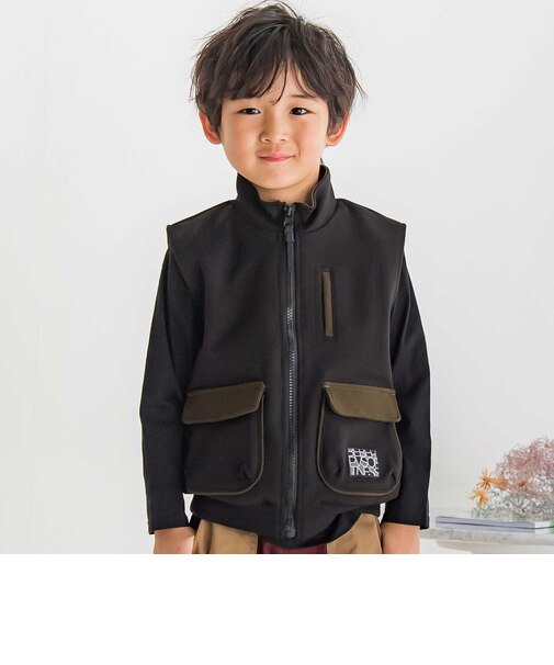 【店舗限定】フラップポケットベスト(95~150cm)