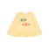 【抗菌・防臭】キャンディプリント裾フリル天竺長袖Tシャツ(90~130cm)