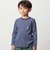 【抗菌・防臭】ワンポイント刺しゅう天竺長袖Tシャツ(90~130cm)