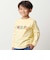 【抗菌・防臭】TERREアニマルロゴプリント天竺長袖Tシャツ(90~130cm)