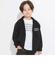 2WAYフードパーカー＆ロゴ半袖Tシャツセット(110~160cm)