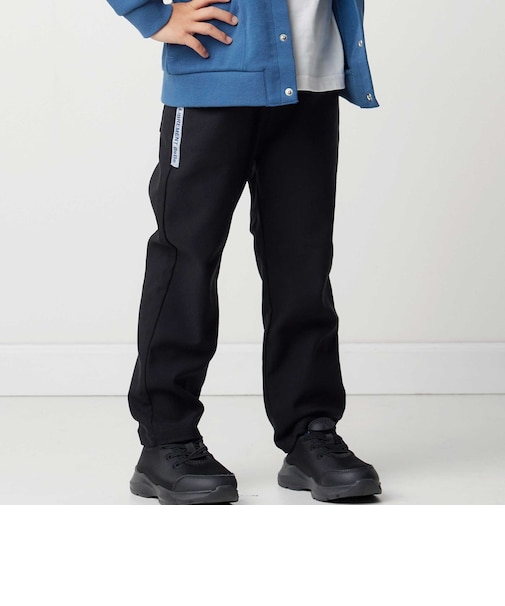 ストレッチツイルサイドテープストレートロングパンツ(90~160cm)