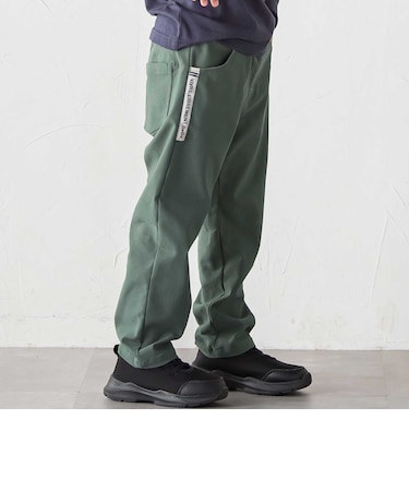 ストレッチツイルサイドテープストレートロングパンツ(90~160cm)