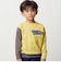 ランダム配色ワッペン刺しゅう長袖Tシャツ(90~160cm)
