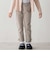 ストレッチツイル裾リボンスリムロングパンツ(90~160cm)