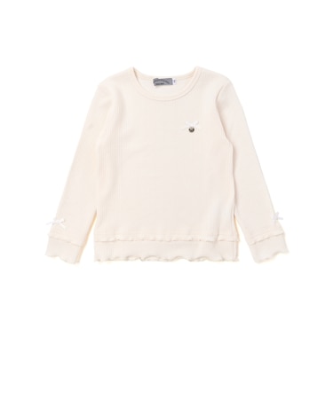 【店舗限定】2段フリルリブトップス(95~160cm)