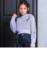 ニットパーカー&天竺Tシャツセット(110~150cm)