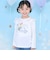 【サンリオキャラクターズｘSLAPSLIP】パッチ刺しゅう肩フリル長袖Tシャツ(80~130cm)