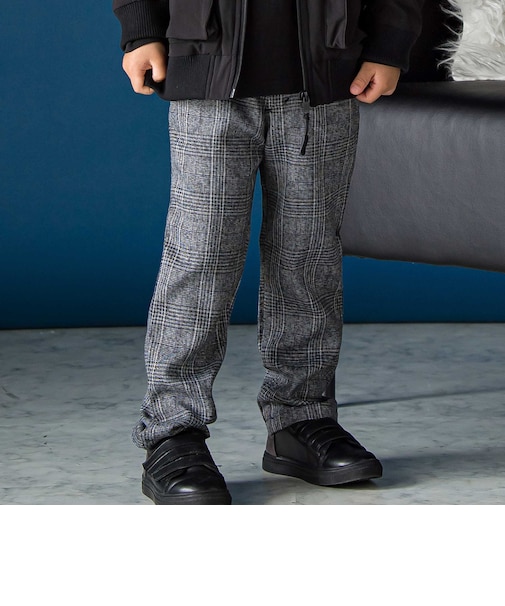 クラシカルチェックロングパンツ(95~150cm)