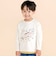 恐竜地図長袖Tシャツ(80~130cm)