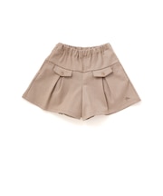 ヘリンボンボックスタックキュロットパンツ(90~160cm)