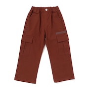 ストレッチキャンバス カーゴワイドパンツ(110~160cm)