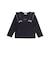 肩フリルハート刺しゅう長袖Tシャツ(80~130cm)