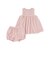 ベロア 巻きバラ刺しゅう ワンピース＆ブルマセットベビー(70~90cm)