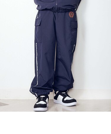 【WEB限定/A★DAY/スラガク/反射テープ/裏メッシュ】夜道も安全!めだちたGIRL&ひかるBOYの★シャカシャカパンツ男の子(100~150cm)