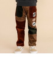 モチーフ切り替えストレッチロングパンツ(80~130cm)