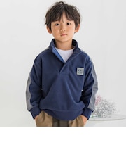 【店舗限定】ボアヘンリーネックプルオーバー(95～160cm)