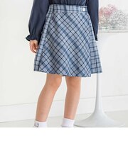 【店舗限定】チェック巻きスカートキュロット(95~160cm)