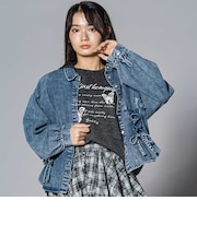 サイドレースアップ長袖シャツ(130~160cm)
