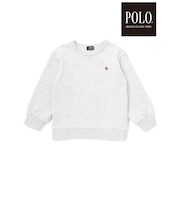 【POLO BCS(ポロ・ビーシーエス)×SLAP SLIP】ロゴプリントトレーナー(80~130cm)