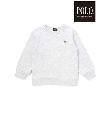 【POLO BCS(ポロ・ビーシーエス)×SLAP SLIP】ロゴプリントトレーナー(80~130cm)