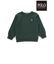 【POLO BCS(ポロ・ビーシーエス)×SLAP SLIP】ロゴプリントトレーナー(80~130cm)