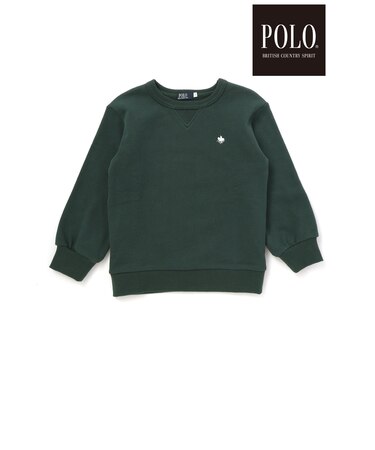 【POLO BCS(ポロ・ビーシーエス)×SLAP SLIP】ロゴプリントトレーナー(80~130cm)