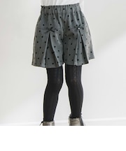 【店舗限定】ドットリボン柄キュロット(95～160cm)