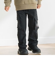 【店舗限定】カーゴポケットロングパンツ(95～160cm)