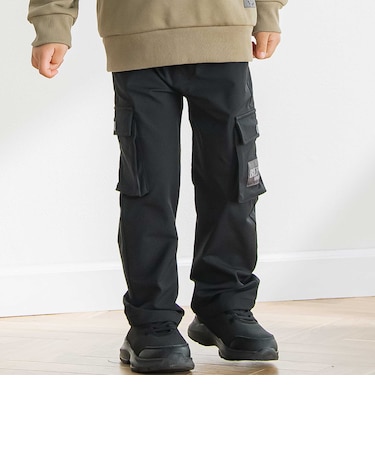 【店舗限定】カーゴポケットロングパンツ(95~160cm)