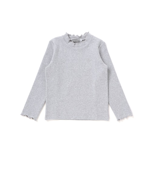 【店舗限定】プチハイネックリブトップス(95～150cm)
