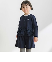 【店舗限定】リボンポイントポンチセットアップ(95～150cm)