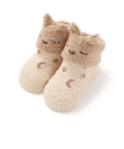アニマル折り返しブークレニットソックスベビー(9~12cm)