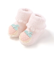 モチーフ付きブークレニットソックスベビー(9~12cm)