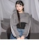 メランジニット＆長袖Tシャツ２点セット(130~160cm)
