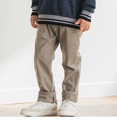 【店舗限定】リブレスコールロングパンツ(95~160cm)
