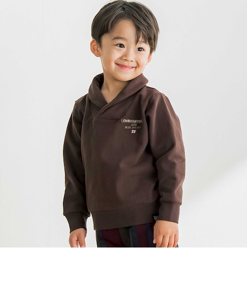 【店舗限定】裏起毛ヘチマカラートレーナー(95~160cm)