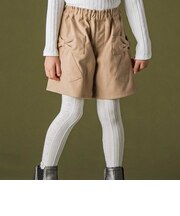 リボンポケットウールライクキュロット(95~160cm)