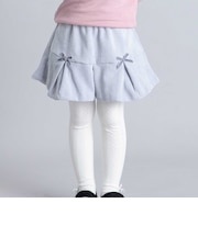 ヘリンボン切替プリーツショートパンツ(80~150cm)