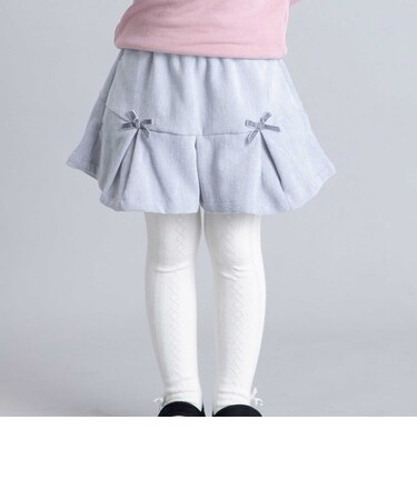 ヘリンボン切替プリーツショートパンツ(80~150cm)