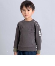 エンボスロゴ配色トレーナー(90~160cm)
