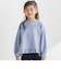 【店舗限定】ポンチリボン刺しゅうトップス(95～160cm)