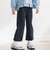 【店舗限定】リボンポイントポンチフレアパンツ(95～160cm)