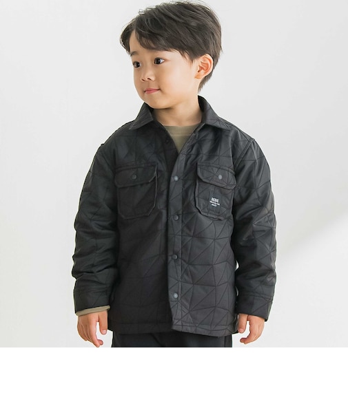 【店舗限定】三角キルティングジャケット(95~150cm)