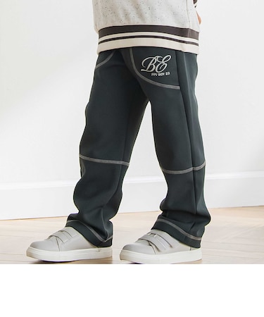 【店舗限定】ななめ裏毛ロングパンツ(95~150cm)