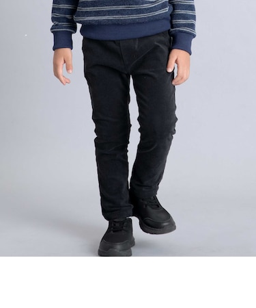 リブレスコールスリムストレートロングパンツ(90~160cm)